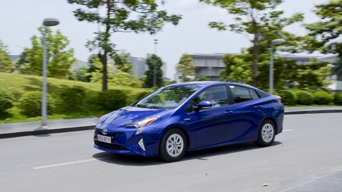 Toyota trình diễn "công nghệ xanh" Hybrid tại Việt Nam