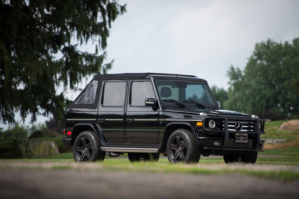 chiem nguong vua dia hinh mercedes benz g55 amg phien ban convertible