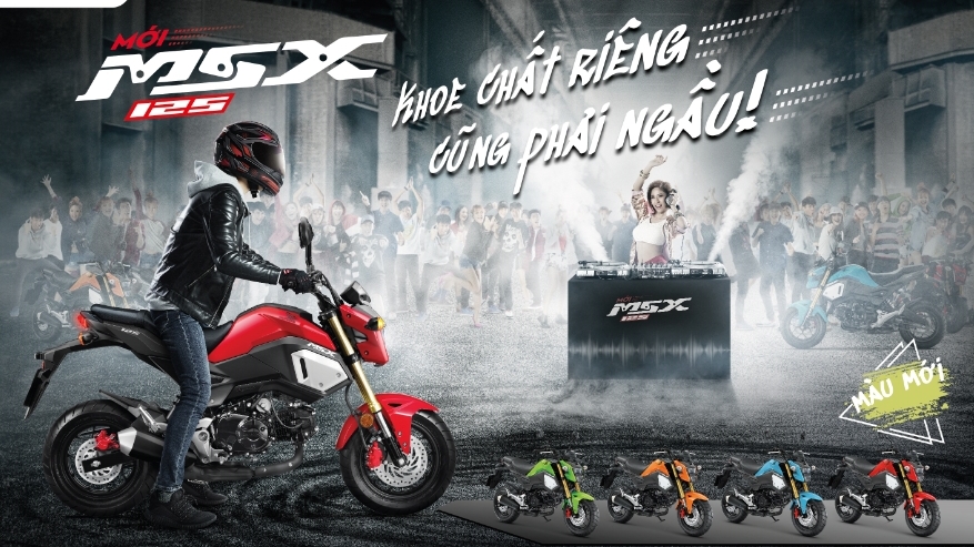 Honda MSX 125 2018 thêm màu mới, vẫn giá 50 triệu