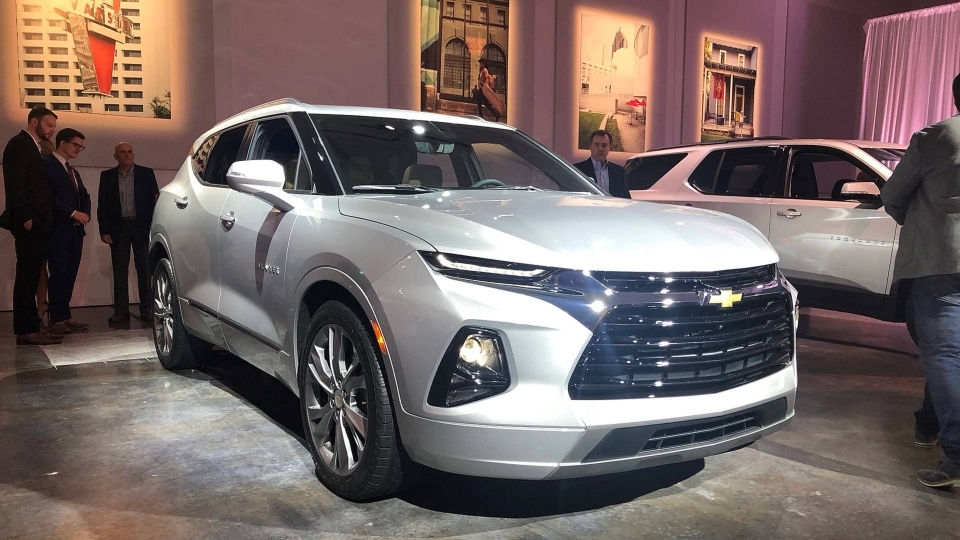 Ấn tượng với crossover thể thao Chevrolet Blazer 2019