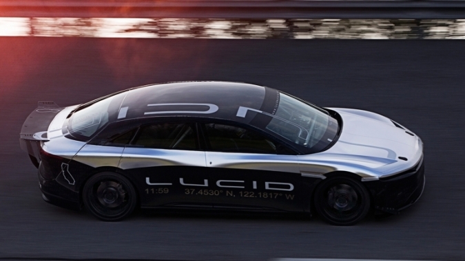 Xe điện Lucid Air đạt vận tốc cực đại 378 km/giờ, vượt xa Tesla Model S