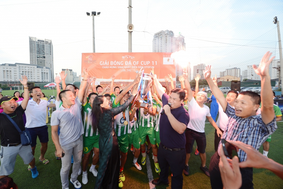 OF Đất Cảng lên ngôi vương tại giải bóng đá OF Cup lần thứ 11 of dat cang len ngoi vuong tai giai bong da of cup lan thu 11