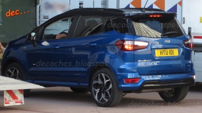 Ford EcoSport 2018 phiên bản ST-Line lộ diện ở Tây Ban Nha