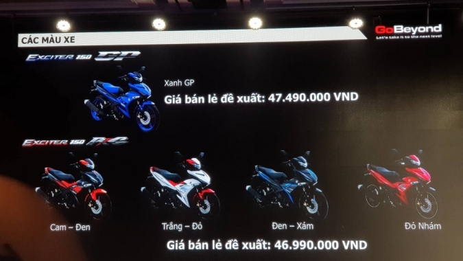Yamaha Exciter 150 2018 chính thức trình làng với ít nâng cấp, giá tăng nhẹ