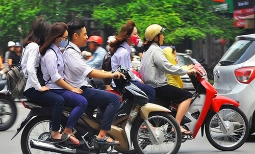 han che hoc sinh vi pham quy dinh an toan giao thong trach nhiem tu nhieu phia