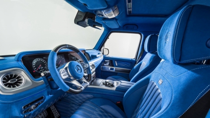 Brabus "thổi hồn" đại dương vào SUV "khủng" Mercedes-AMG G63 2018