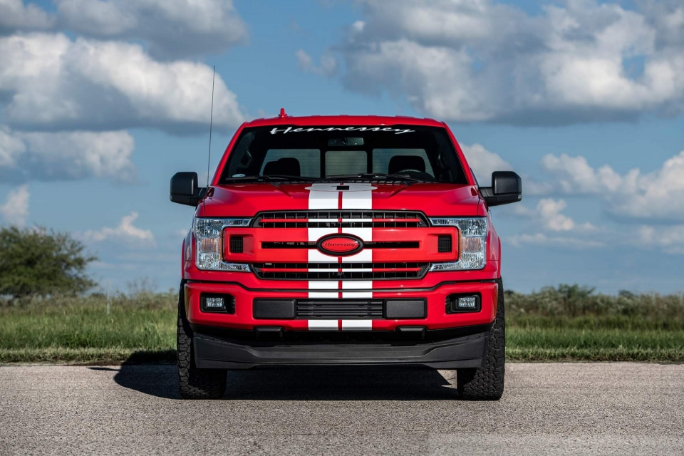 hennessey trinh lang sieu ban tai ford f 150 heritage edition 757 ma luc