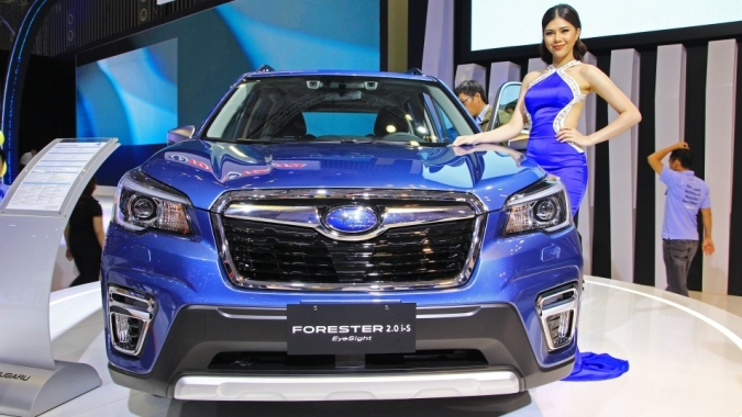 Subaru Forester 2018 cùng "mắt thần" EyeSight ra mắt khách hàng Việt