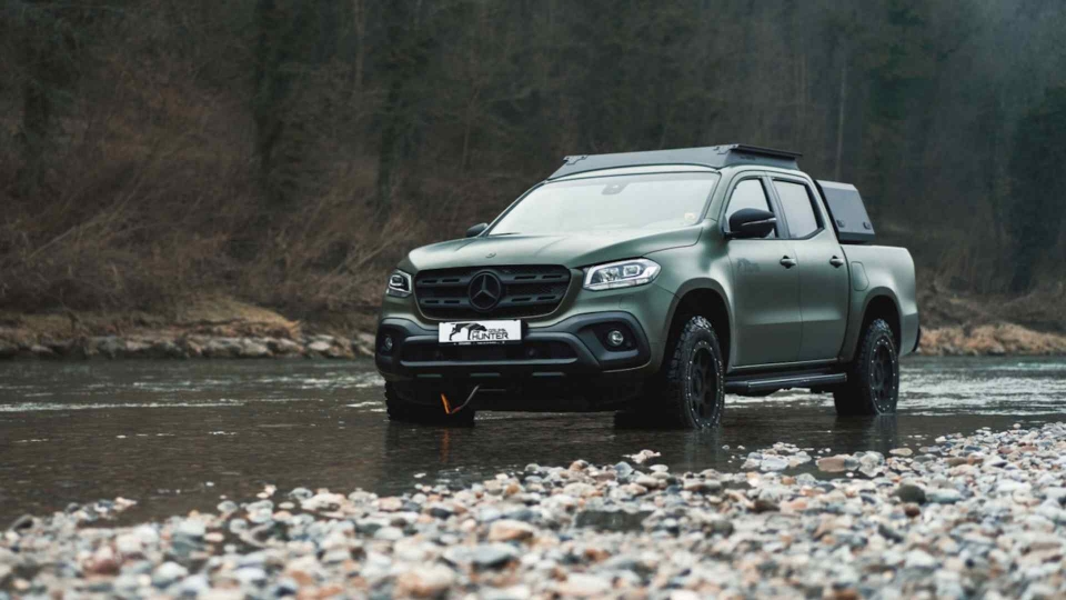 di san cung mercedes benz x class