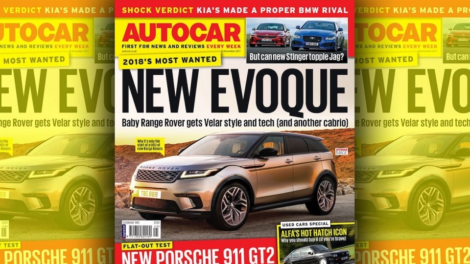 Range Rover Evoque 2019 hé lộ hình ảnh mới nhất