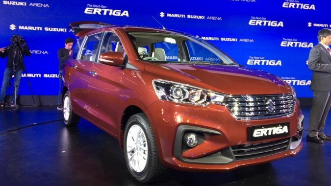 Suzuki Ertiga thế hệ thứ hai ra mắt tại Ấn Độ với hai tuỳ chọn động cơ