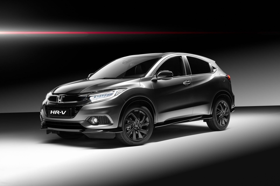 honda gioi thieu hr v sport voi dong co tang ap 15l