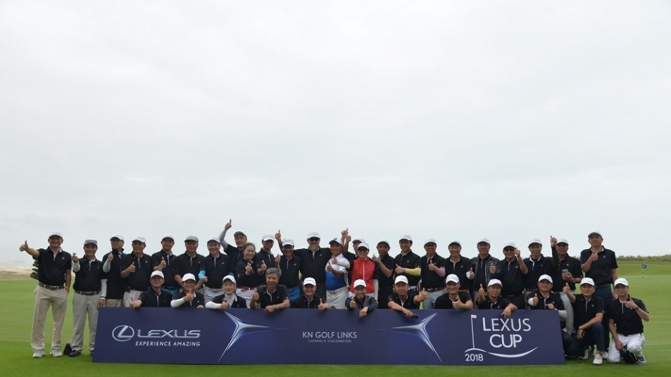 Kết thúc giải Golf Lexus Cup 2018