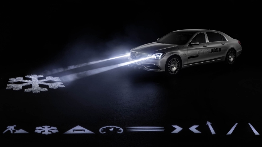 Mercedes-Benz giới thiệu công nghệ chiếu sáng kỹ thuật số tiên tiến trên S-Class Maybach