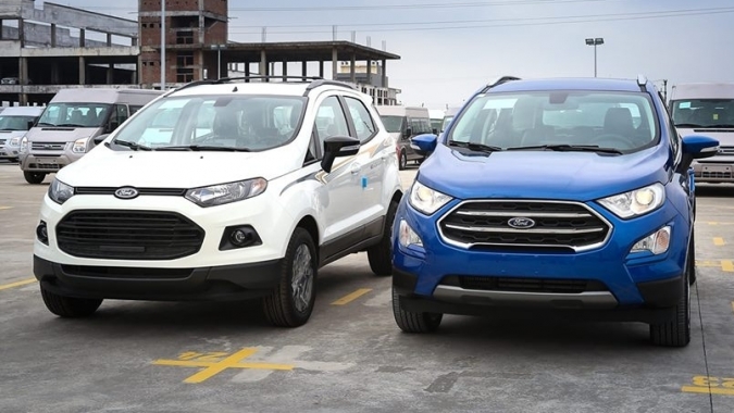 Doanh số tháng của Ford EcoSport lần đầu dưới 100 xe tại Việt Nam