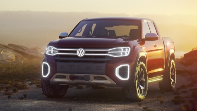 [New York 2018] Volkswagen “thử lòng” dân Mỹ với mẫu bán tải ý tưởng Atlas Tanoak