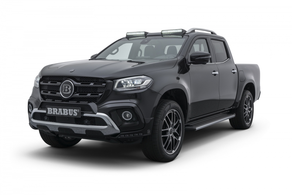 brabus nang cap ban tai mercedes benz x class manh me va ngau hon