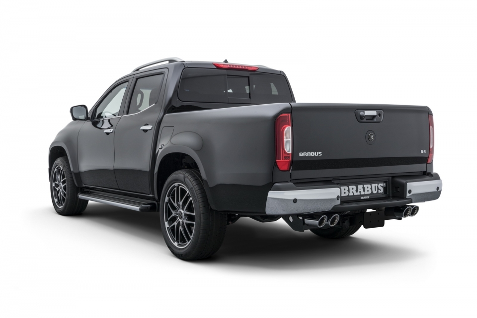 brabus nang cap ban tai mercedes benz x class manh me va ngau hon