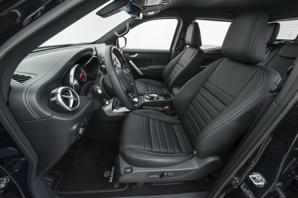 brabus nang cap ban tai mercedes benz x class manh me va ngau hon