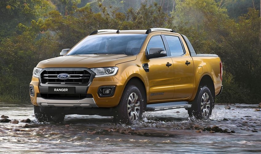 ford ranger 2019 lo dien som tai chau a thai binh duong voi nhieu nang cap
