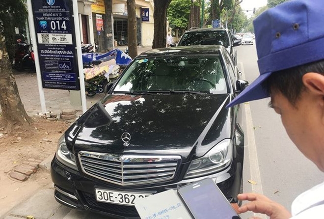 do xe tu dong iparking nhan rong them 150 diem tai ha noi