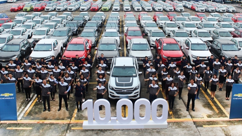 Chevrolet Việt Nam đạt mốc 10.000 xe bán ra trong năm 2017