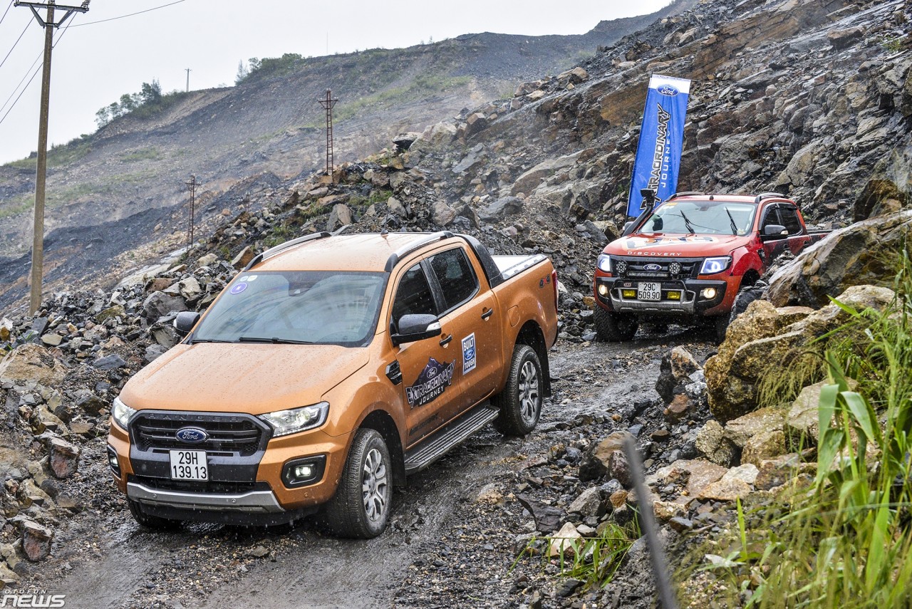 trai nghiem kha nang off road uu viet cua ford ranger ranger raptor va everest