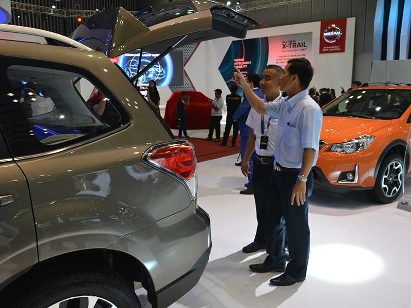 o to nhap khau rong duong ve viet nam