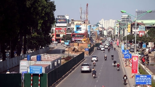 Hà Nội: Phân luồng giao thông nút giao An Dương - đường Thanh Niên