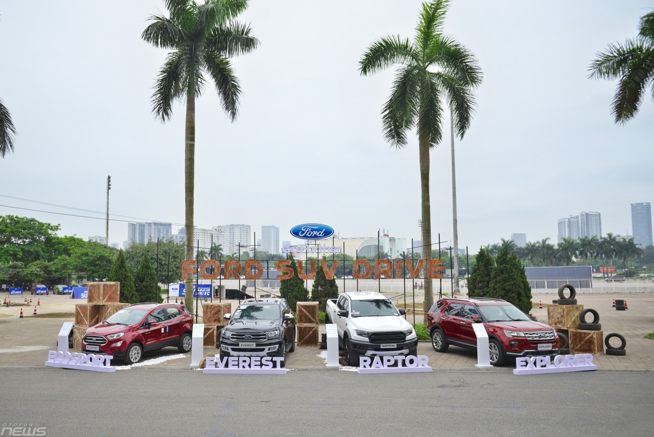 nhung hinh anh an tuong tu ngay hoi ford suv drive