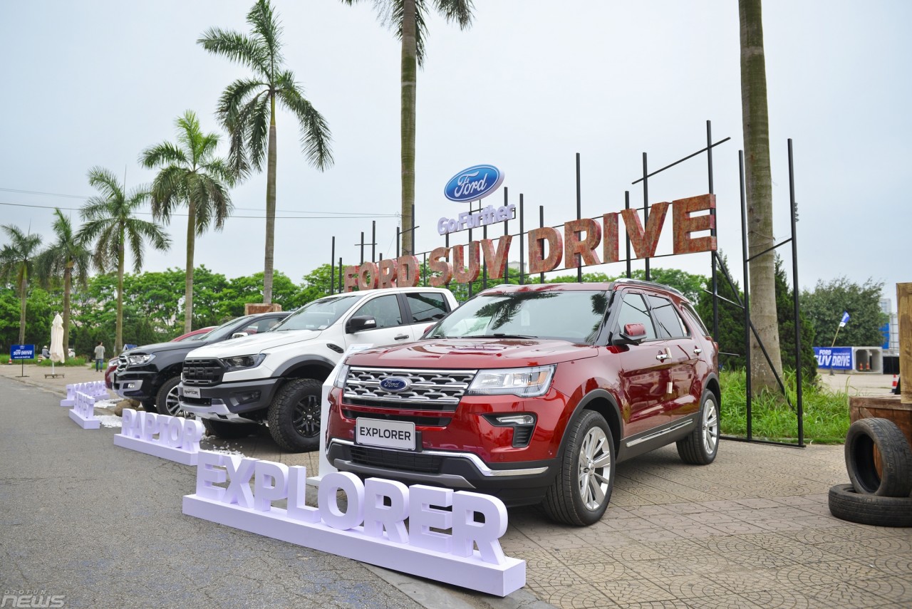 nhung hinh anh an tuong tu ngay hoi ford suv drive