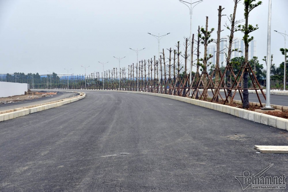 Ngắm "đường nghìn tỷ" nối 3 quận Thủ đô từ trên cao ngam duong nghin ty noi 3 quan thu do tu tren cao