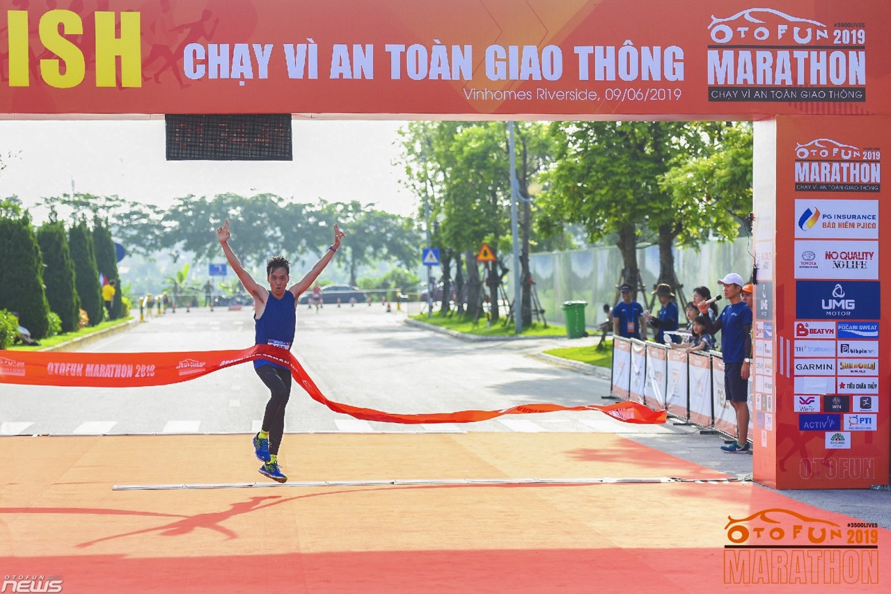 pjico dong hanh cung giai otofun marathon 2019 chay vi an toan giao thong