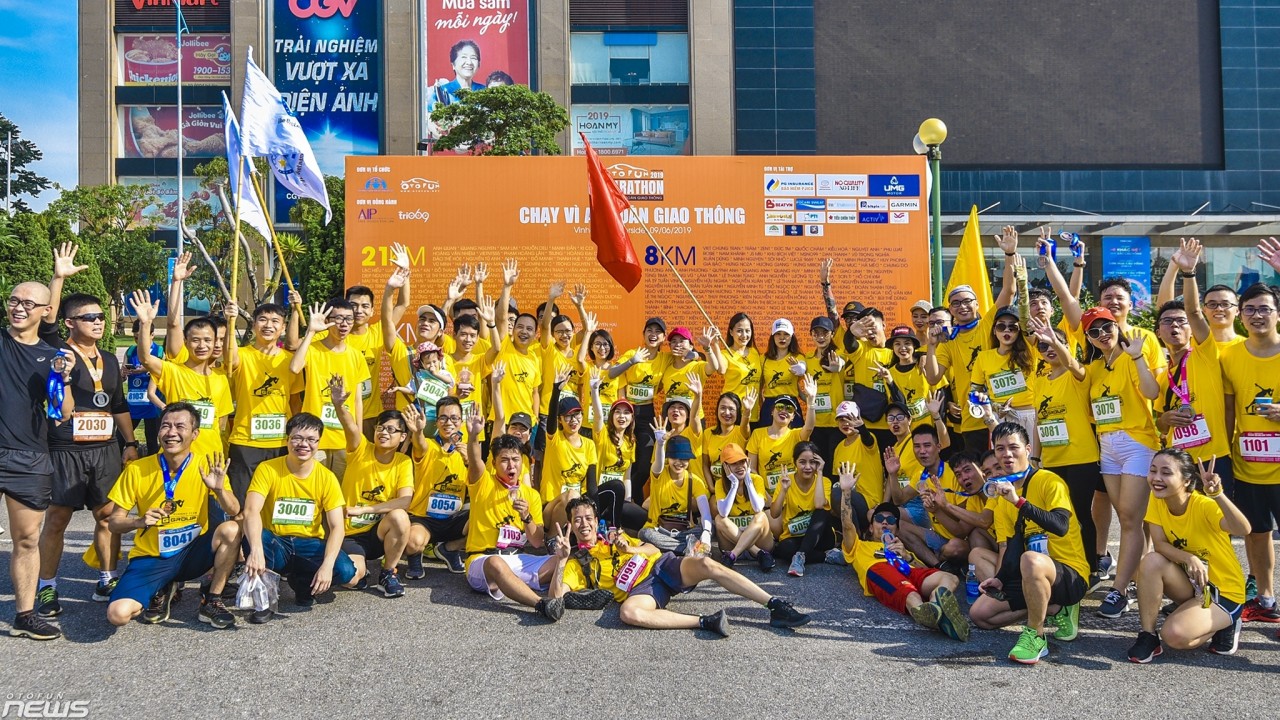 Pjico đồng hành cùng giải Otofun Marathon 2019 - Chạy vì an toàn giao thông