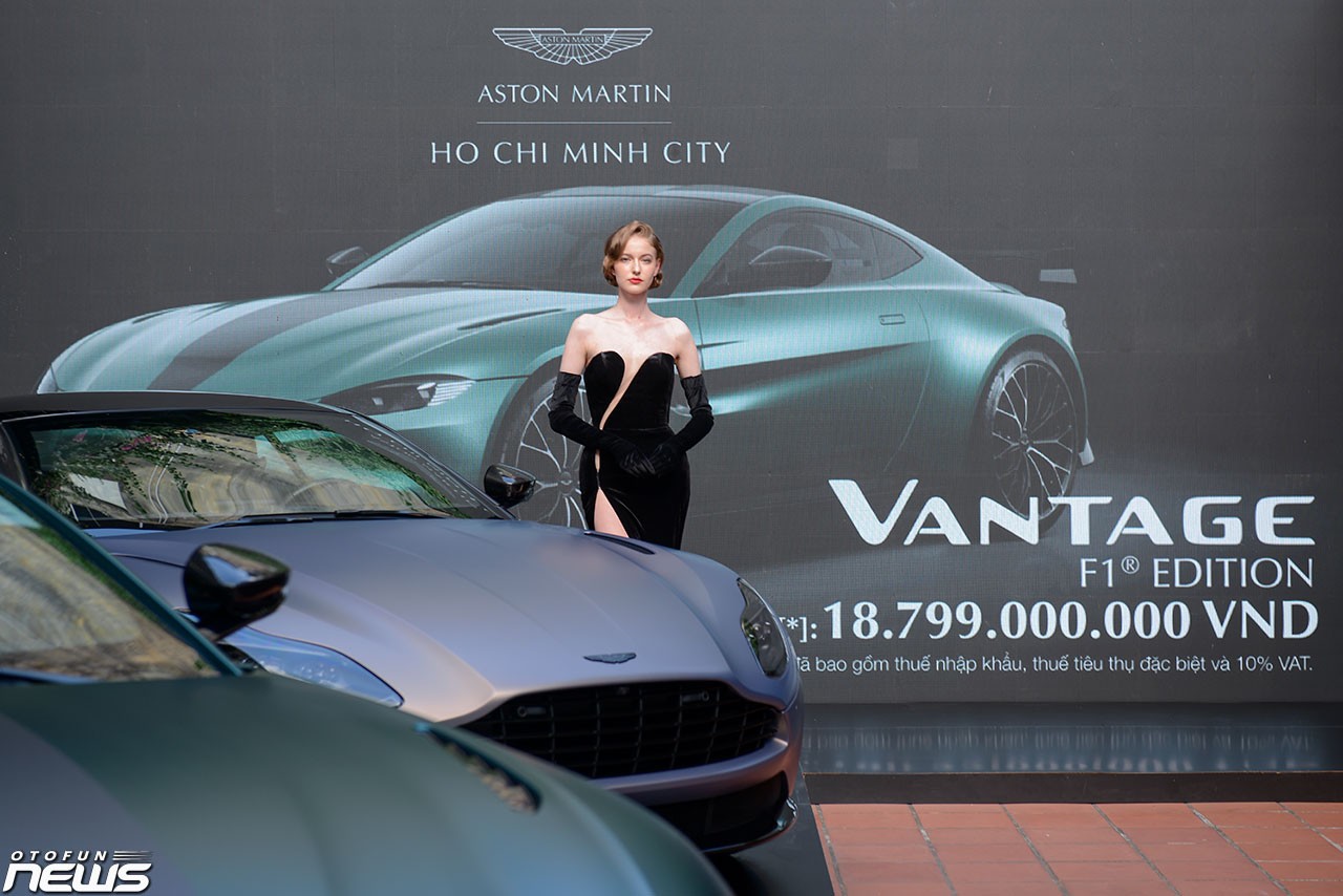 Aston Martin giới thiệu bộ đôi Vantage F1 Edition và DB11 V8 Coupe tại Việt Nam