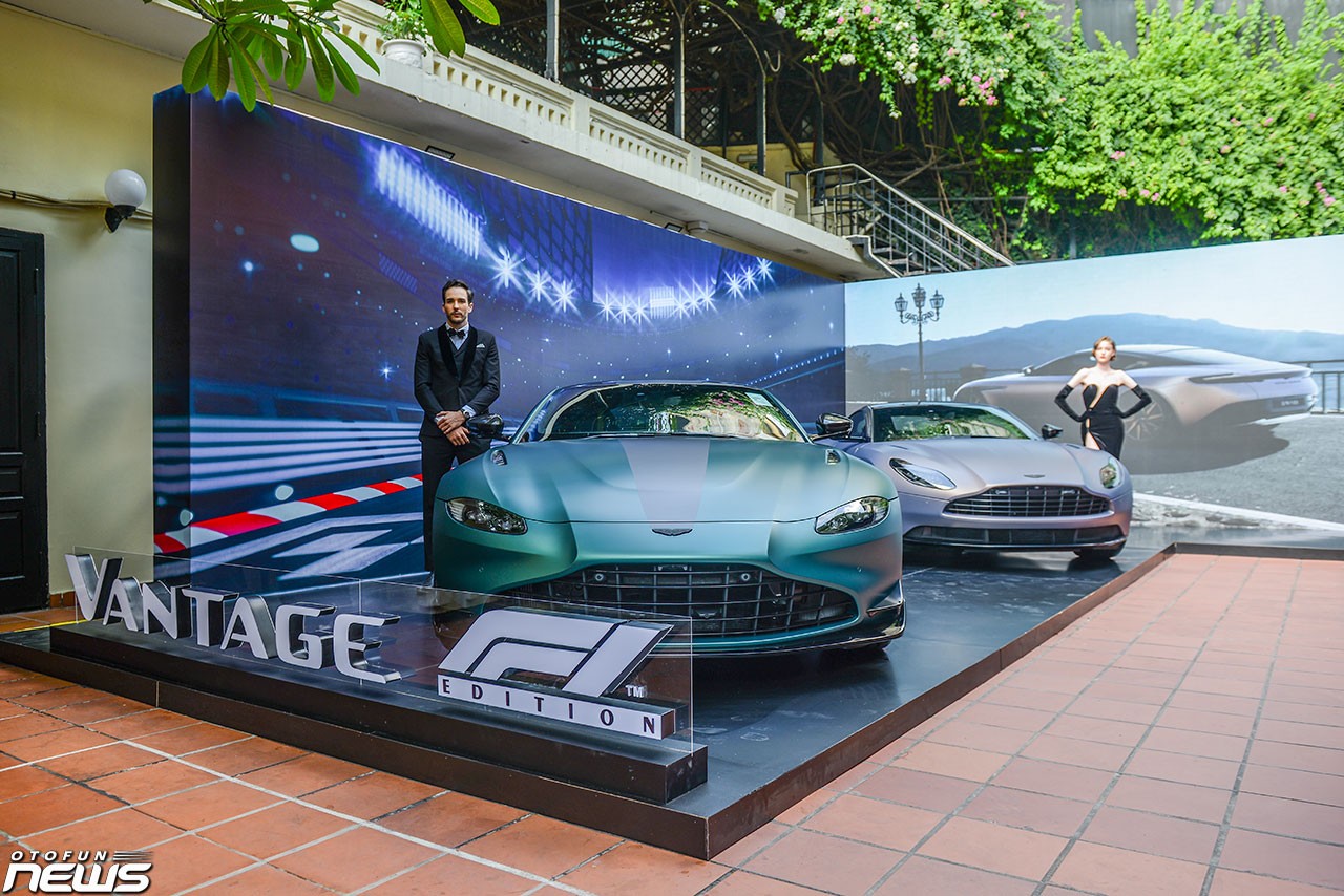 Aston Martin giới thiệu bộ đôi Vantage F1 Edition và DB11 V8 Coupe tại Việt Nam