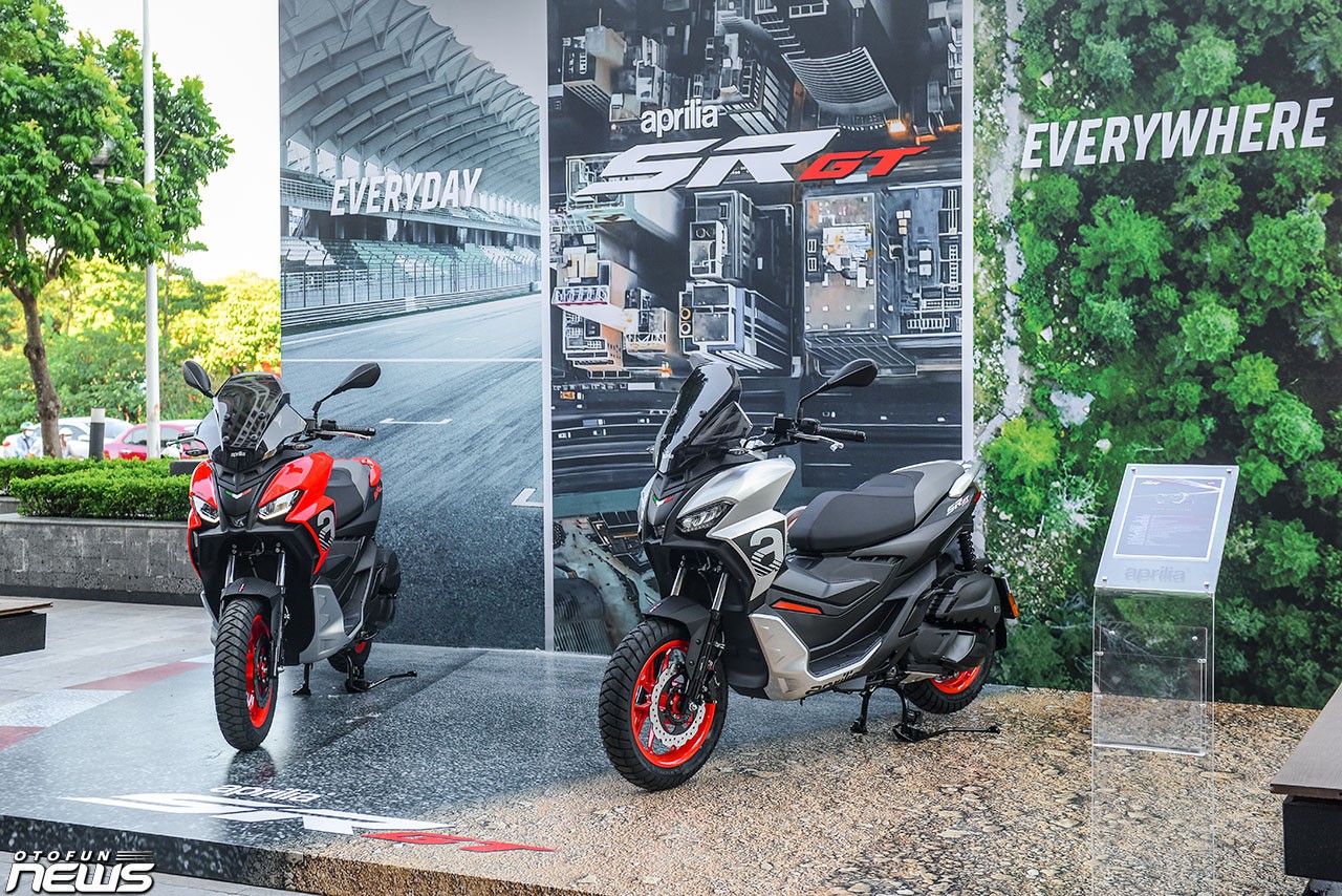 Ra mắt Aprilia SR GT 200, giá từ 97 triệu đồng