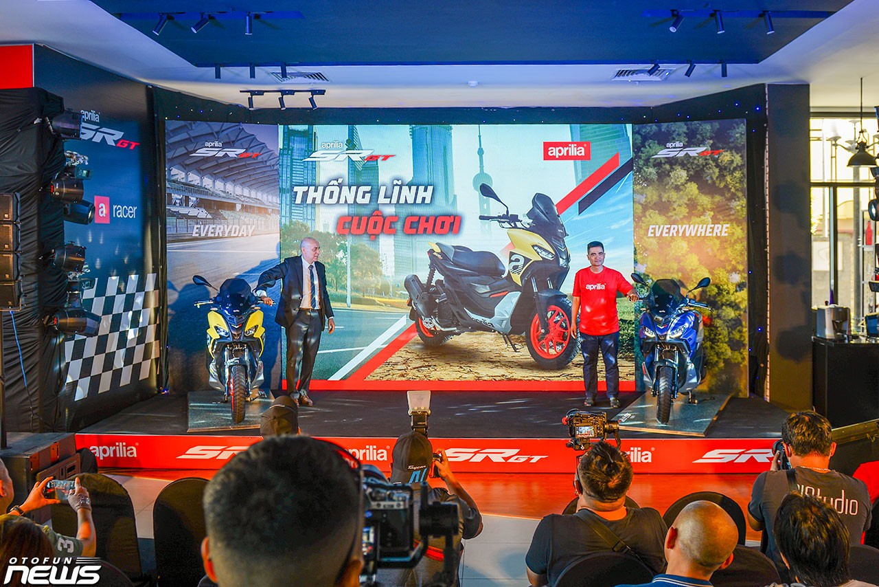 Piaggio Việt Nam ra mắt Aprilia SR GT 200, giá từ 97 triệu