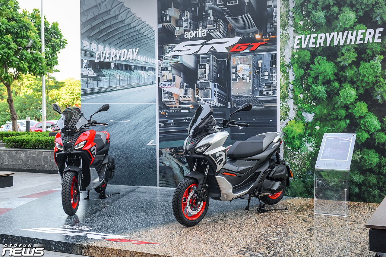 Piaggio Việt Nam ra mắt Aprilia SR GT 200, giá từ 97 triệu