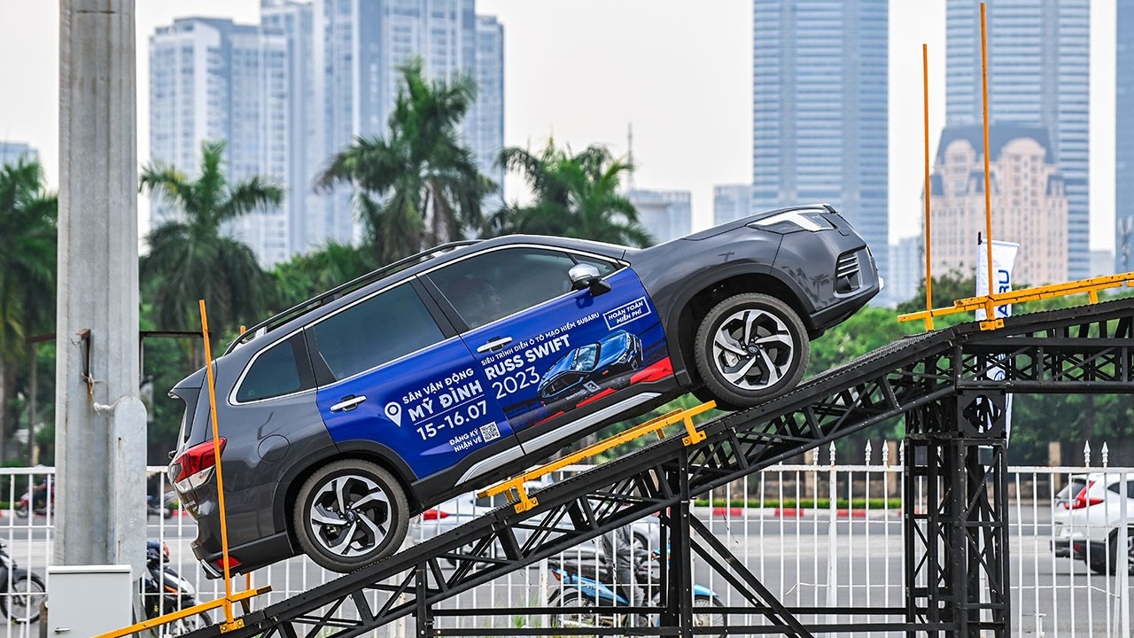 Trải nghiệm công nghệ an toàn Subaru Eye Sight 4.0 tại Hà Nội