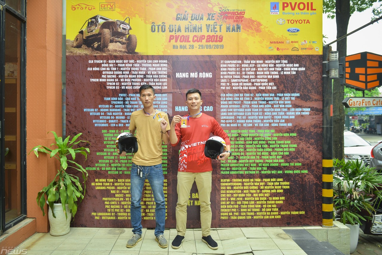 cac vdv no nuc boc so nhan race kit truoc them giai dau pvoil voc 2019