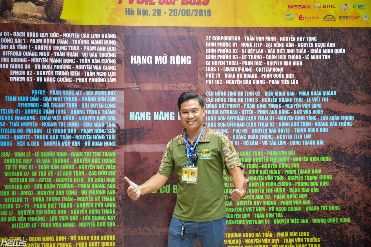 cac vdv no nuc boc so nhan race kit truoc them giai dau pvoil voc 2019
