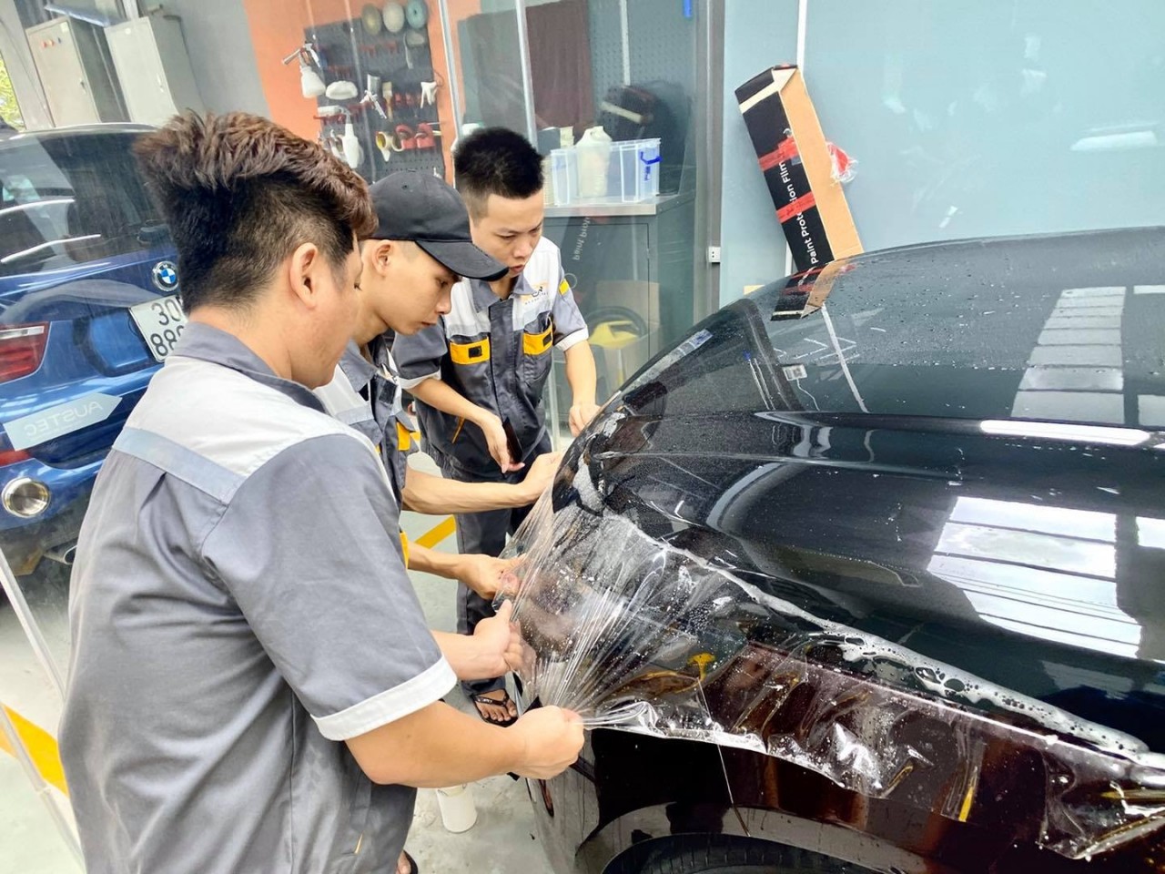 Quá tải dịch vụ chăm sóc, tân trang xe dịp cận Tết