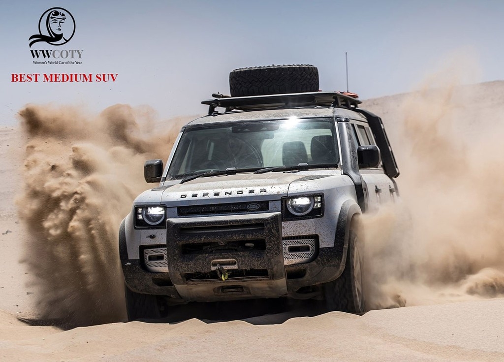 Land Rover Defender giành giải xe của năm do phái đẹp bình chọn
