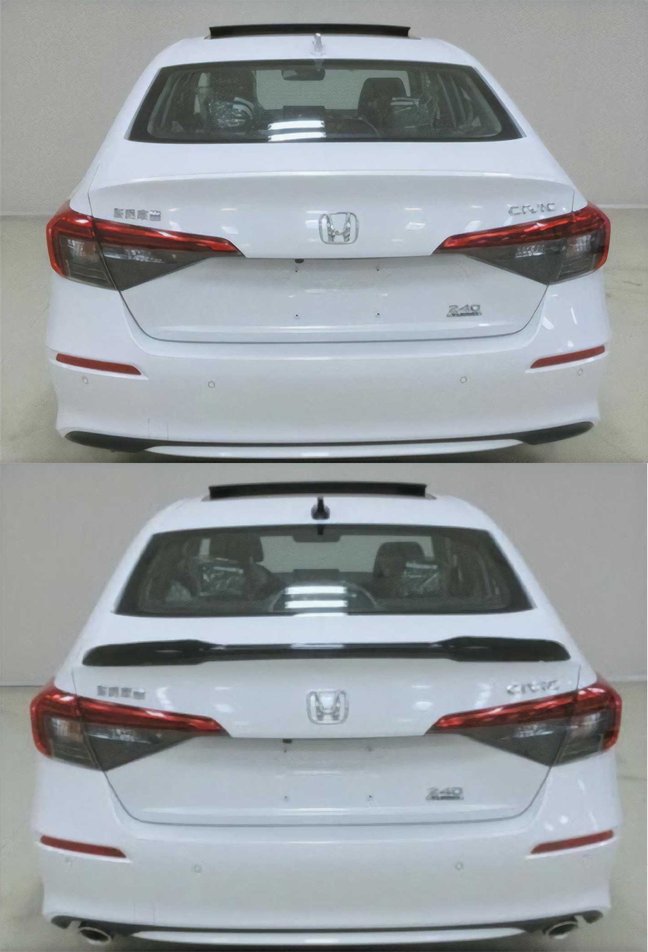 Honda Civic sedan lộ diện bản thương mại tại Trung Quốc