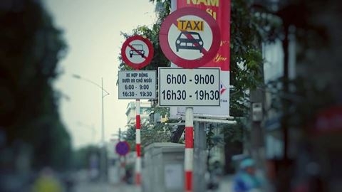 nhung tuyen pho ha noi cam xe uber grab hoat dong tu ngay 111