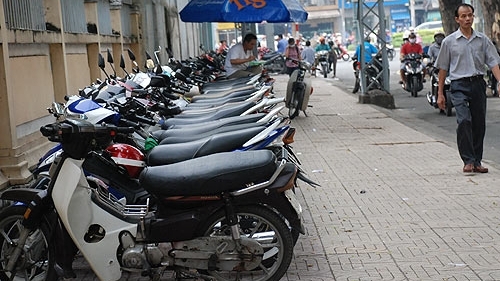 TP Hồ Chí Minh chỉ đạo chấm dứt tất cả các bãi giữ xe trên vỉa hè