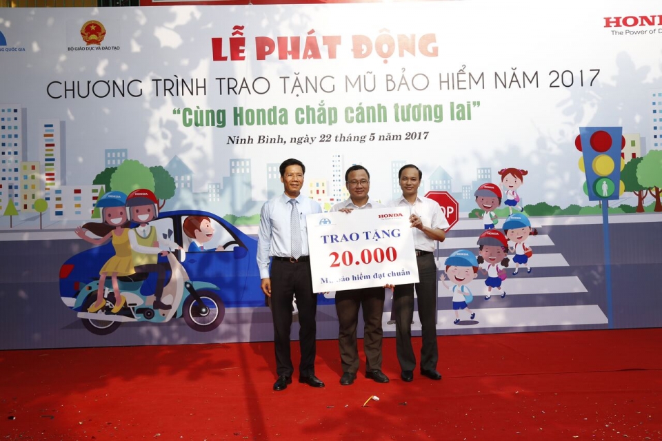 tong ket hoat dong lai xe an toan nam 2017 cua honda viet nam