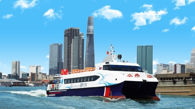 Khởi động tuyến vận tải hành khách bằng tàu thủy cao tốc TP Hồ Chí Minh - Cần Giờ - Vũng Tàu – Bến Tre