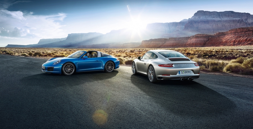 porsche chao he voi goi dich vu cham soc xe mua nong